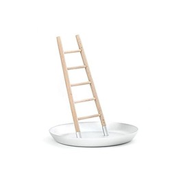 Kikkerland Jewellery Holder Ladder, Silver