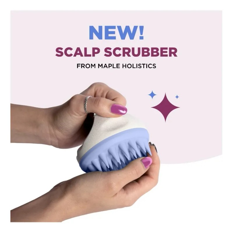 Champú Salvia Con Cepillo Para Limpiar Y Exfoliar, Maple