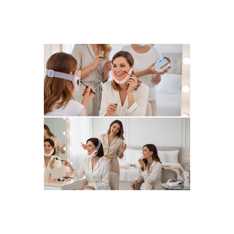 Bloom&Glow-Dispositivo adelgazamiento facial. Tecnología EMS.