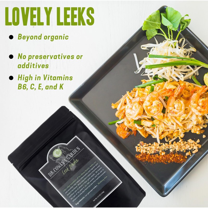 Dr. Cowan’s Garden Leek Powder - Beyond Organic Vegetable Powder,