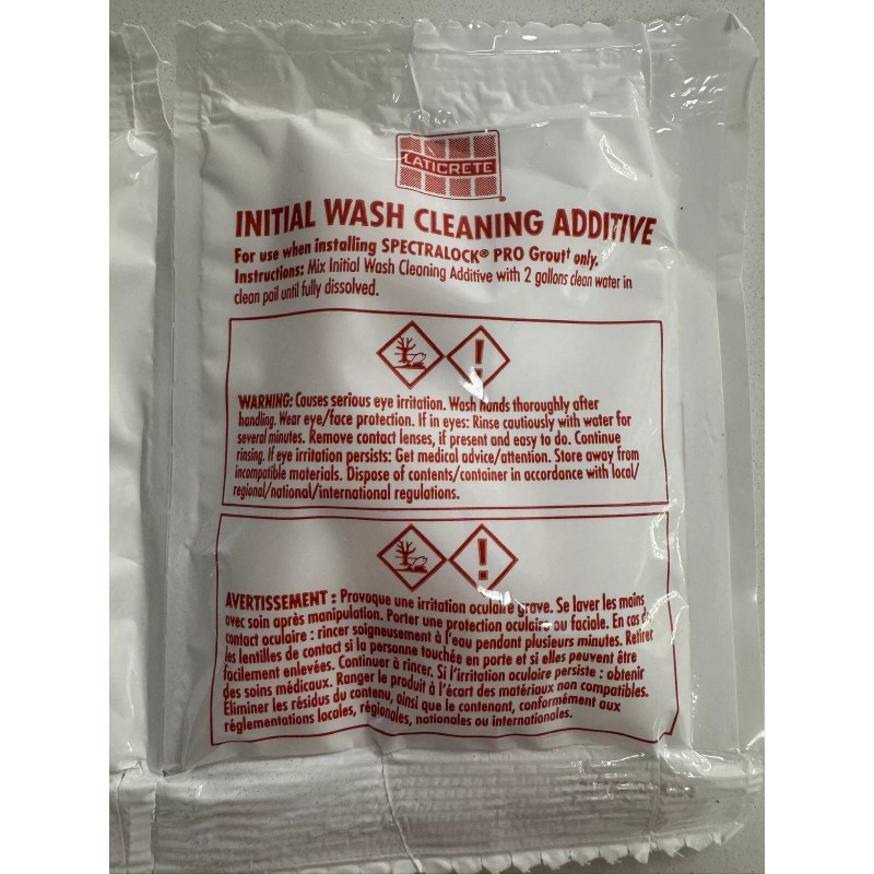 For LATICRETE Laticrete Spectralock Pro - Initial & Final Wash