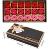 EchoAcc® Preserved Rose Scented Bath Rose in Gift Box, 18PCS
