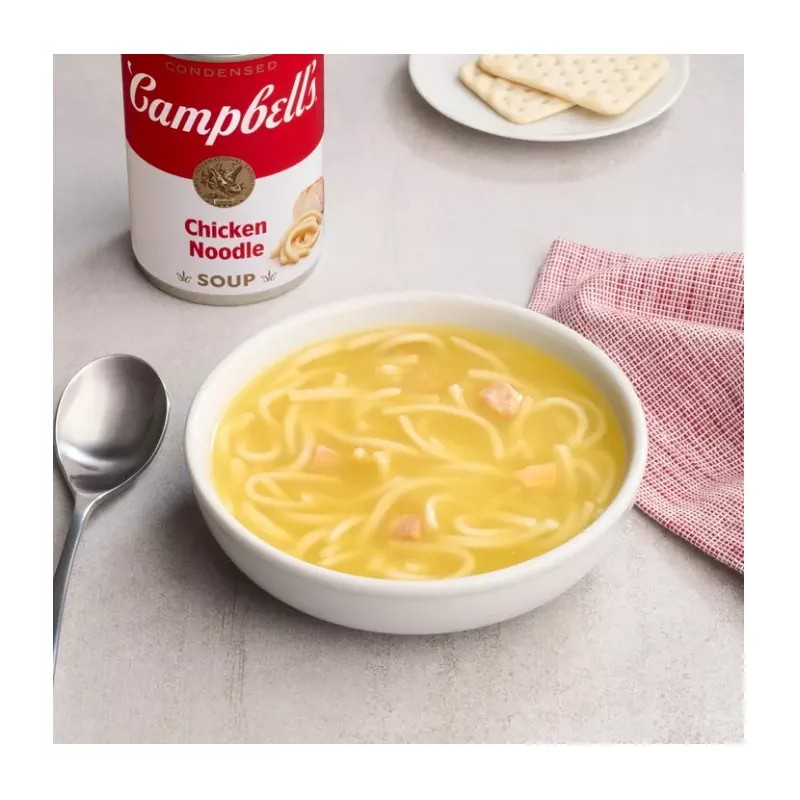 Campbell's Hearty Chicken Noodle Soup, 10.75 oz ,Pack of 4