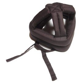 BlioHealth Head Protection, Lightweight, Head Gear, Shock Absorption, Nursing Supplies, Brown, Chin Strap Type