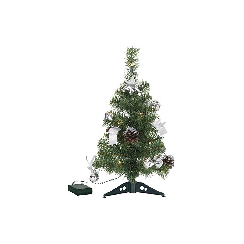 Best Season" Decorage LED Christmas Tree Light, Silver