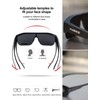 INBIKE Polarized Fit Over Glasses Sunglasses UV400 Protection for Men