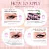 Spider Lash Clusters Layer Lock 10-16mm False Eyelashes Wispy Natural