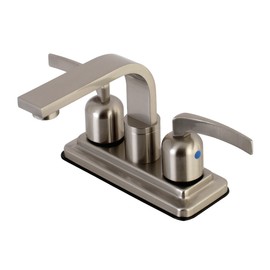 Kingston Brass KB8462EFL Centurion 4-Inch Centerset Bathroom Faucet - Brushed Nickel