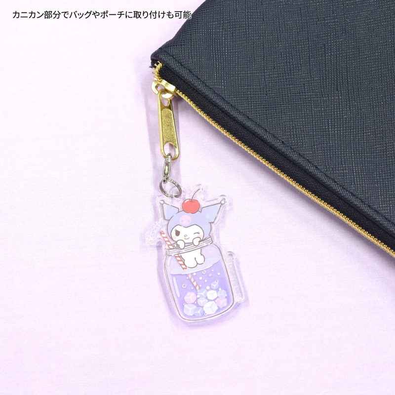 Gourmandise SANG-314KU Sanrio Characters Mobile Acrylic Strap, Chromi, Chromi