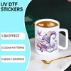 XRTHGS 24PCS UV DTF Cup Wrap for Mugs UV DTF