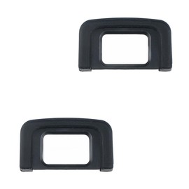 2 Pack Camera Eyecup Viewfinder Protector Eyepiece Compatible for Nikon D5600 D5500 D5300 D5200 D5100 D5000 D3400 D3300 D3200 D3100 D3000 Replaces DK-25 Eye Cup
