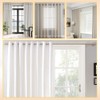 20 Pcs Curtain Eyelet Rings 42mm Inner Diameter, Plastic Curtain