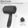 Swihauk Cepillo Slicker Autolimpiante Amigable Con La Piel