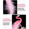 AORHOFJ Flamingo Headband, Funny Headpiece, Flamingo Hat, Headpiece, Plush, Tiara,