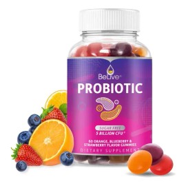 Belive Gomitas Probióticas 5 Mil Millones Ufc Digestión                                                                                               