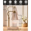 Candle Warmer Lamp with Timer, Dimmer, Adjustable Height, 2 Replacement