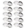 COMOK 20Pcs Air Vents 53mm/2inch Circular Soffit Vent Stainless Steel