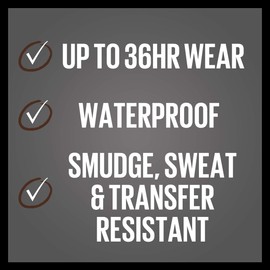 MAYBELLINE Maybelline TattooStudio Waterproof Eyebrow Pencil, Sharpenable, Longwear, Long Lasting Eyebrow Pencil, Defined Brows, Pigment Brow Pencil, Soft Brown, 1 Count