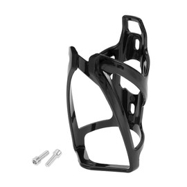 RATCHROLL 1Pc Universal Motorcycle Bike Drink Holder Motorbike Bicycle Water Bottle Cup Holder Screw Black Plastic