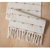 Caflife Boho Table Runner 60 Inchs Long for Modern Farmhouse