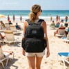 TONRUYN Tactical Cooler Backpack 36 Cans Double Deck Insulated Backpack