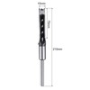 sourcing map Square Hole Drill Bit for Wood 15mm Hollow