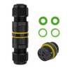 3 Pin IP68 Outdoor Waterproof Electrical Wire Connector for 5-12mm