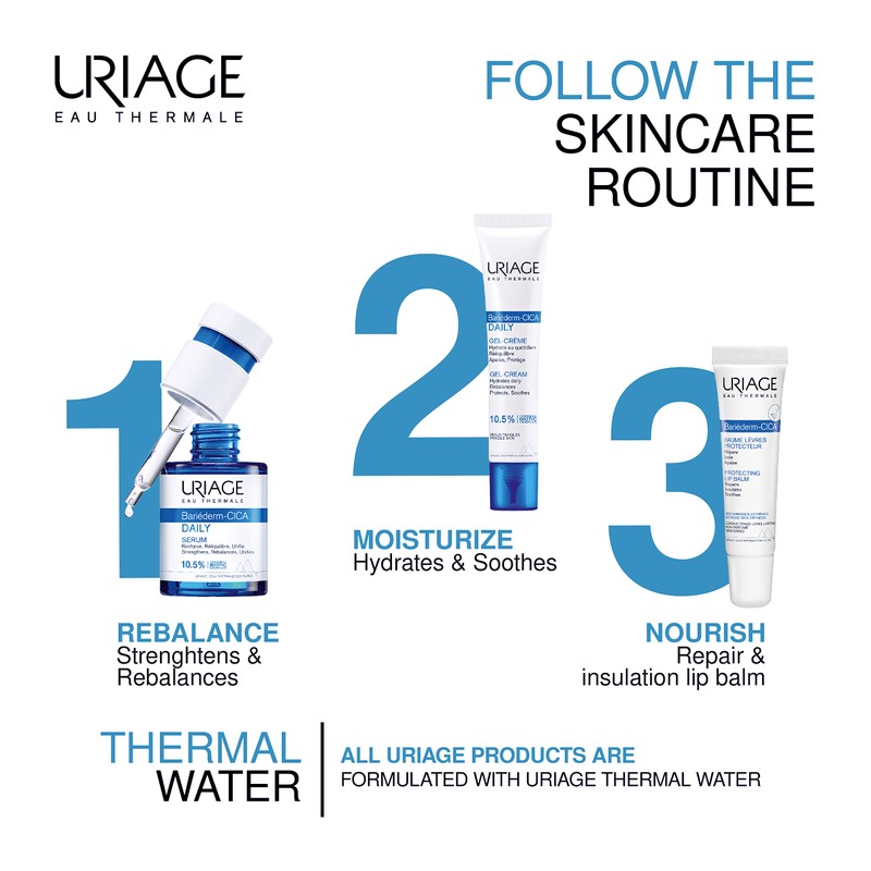 Uriage Uriage Bariederm Cica Levres 2x15ml 30ml