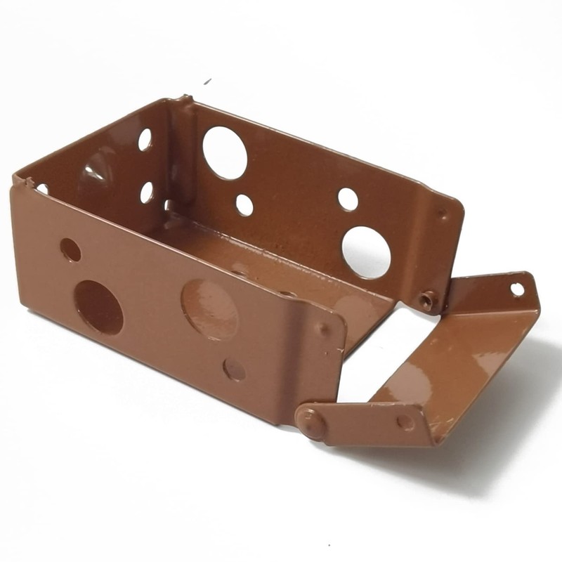 TIHOOD 6PCS 2Inch Blind Brackets Low Profile Box Mounting Bracket