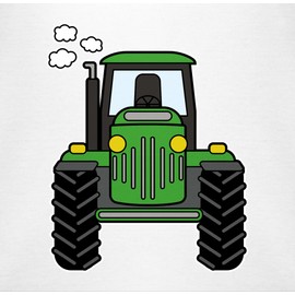 Shirtracer - Baby Body Boy Girl - Tractors - Tractor Tractor Farmers Farmers Gift Bulldog Agriculture, 3 White