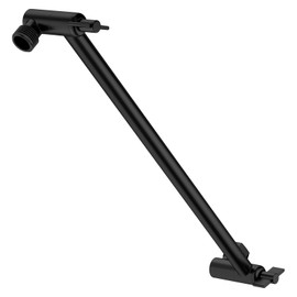 Lordear 11 Inch Shower Head Extension Arm, Solid Stainless Steel & Brass