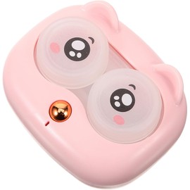 Limpiador de Lentes Portátil Rosa de Plástico, Limpieza Ultrasónica