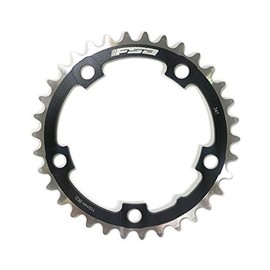 FSA Unisex's Pro Road N10/11 110BCD V14 Chainring-Black, 110 x 34t