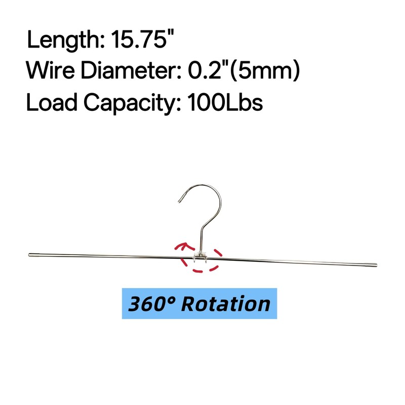 Cabinet Door Painting Hanger System with Drying Rack, 10Pack 360°