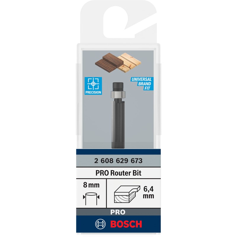 Bosch 1 x PRO flush cutter with lower guide ball