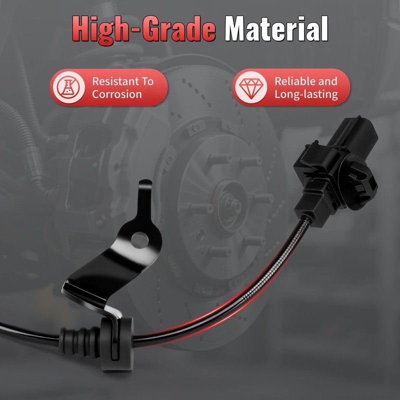 2Pcs ABS Sensor Front Left Right Compatible with Honda &