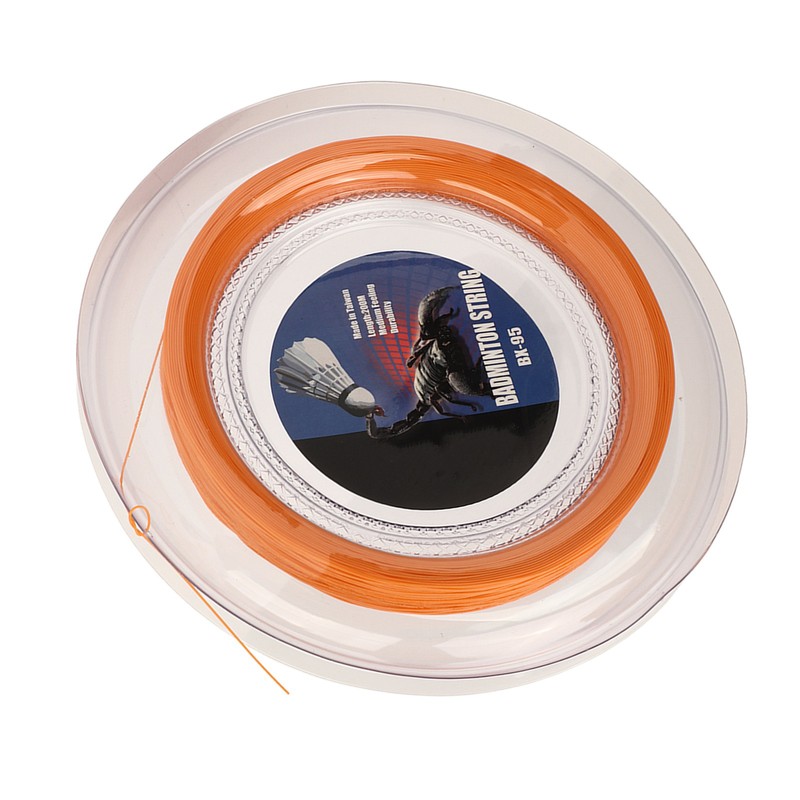 POWERTI Badminton Racquet String High Elasticity Wear Resistant Resin Fibre