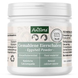 AniForte AniForte Egg Shell Powder 250g Calcium for Dogs & Cats - Natural Calcium Source, Supports Bones & Teeth, Egg Shell Powder for Barf, High Bioavailability