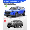 Breejoy in-Channel Window Rain Guards Fit for Honda CR-V CRV