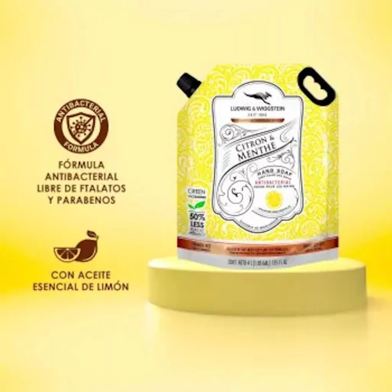 Ludwig & Wiggstein Jabón Líquido Citrus Lemon Ludwig & Wiggstein
