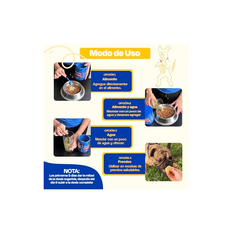 Dogelthy Multivitamin 20 en 1. Suplemento Multivitamínico para Perros
