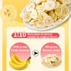 Freeze-Dried Banana Slices | Pure Fruit Snack | Crunchy Travel