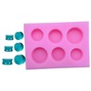 Noraling Ear Gauge Molds for Resin,Ear Gauge Plug Mold 3