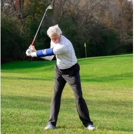 Straight Arm Golf Swing Trainer - Improve Ball Striking - Small/Medium