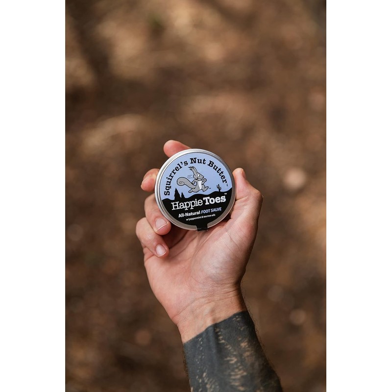 Squirrel's Nut Butter Happie Toes Tins 2.0 Oz
