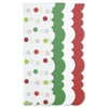 Current Dotology Scalloped Edge Tissue Paper Sheets - Christmas and