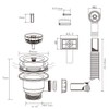TALEA Sink Waste Kit 85MM *H75mm,Stainless Steel Kitchen Sink Mini