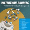 Watertwin Motorhome Water Tank Cap Filling Adapter with Gardena Connection