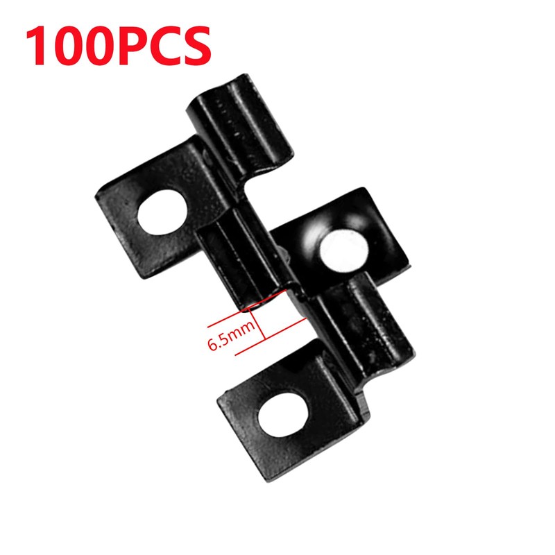 100Pcs Composite Decking Clips, Stainless Steel Fastener Board Clip Composite