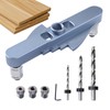 Dowel Jig Kit | Angle Pocket Jig,Drill Jig for Angled